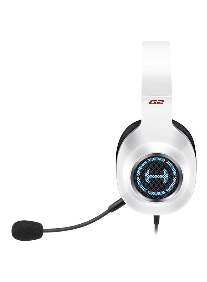 EDIFIER - G2II Gaming Headset for PC PS4 USB Wired Gaming Headphones with 7.1 Surround Sound with Noise Canceling Microphone and RGB Light 50mm Driver Compatible with Mac Desktop PC - Image 1