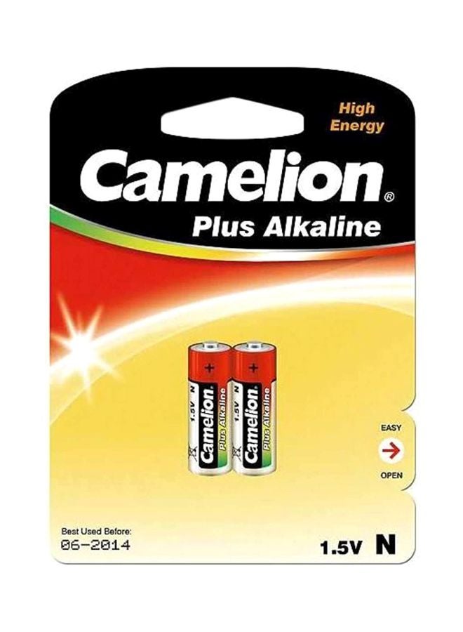 Camelion 2-Piece AAA Plus Alkaline Battery Set Red/Black/Yellow