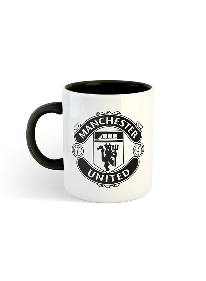 Sport Club Printed Mug White/Black