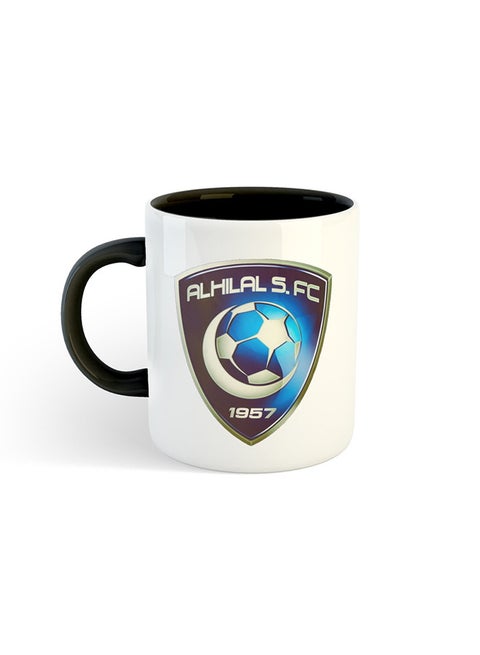 Sport Club Hi Printed Mug White/Black