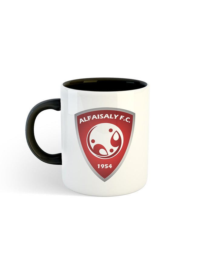 Sport Club F Printed Mug White/Black