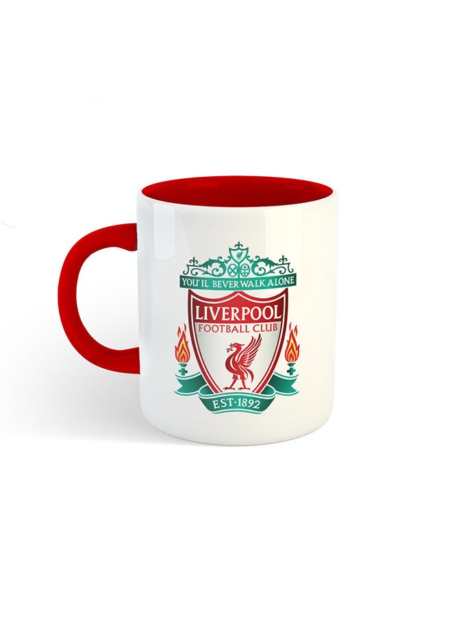 Sport Club Liverpool Printed Mug White/Red