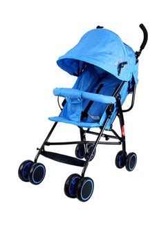 Baby Stroller - Blue/Black