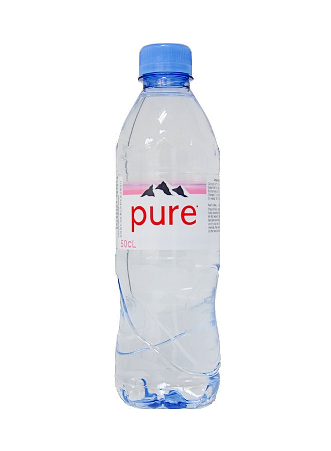 Evian - Natural Mineral Water 500ml Pack of 24 - Image 1