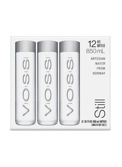 Voss Natural Mineral Water Pet Bottle 850ml Pack of 12  - Image 2