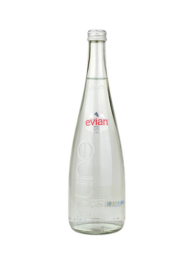 Evian Natural Mineral Water Glass 0.75Liters Pack of 12 - Image 3