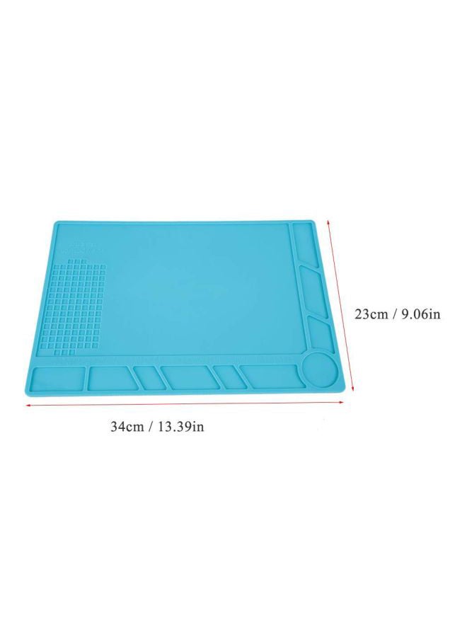 Heat Insulation Pad Blue 34x23cm  - Image 3