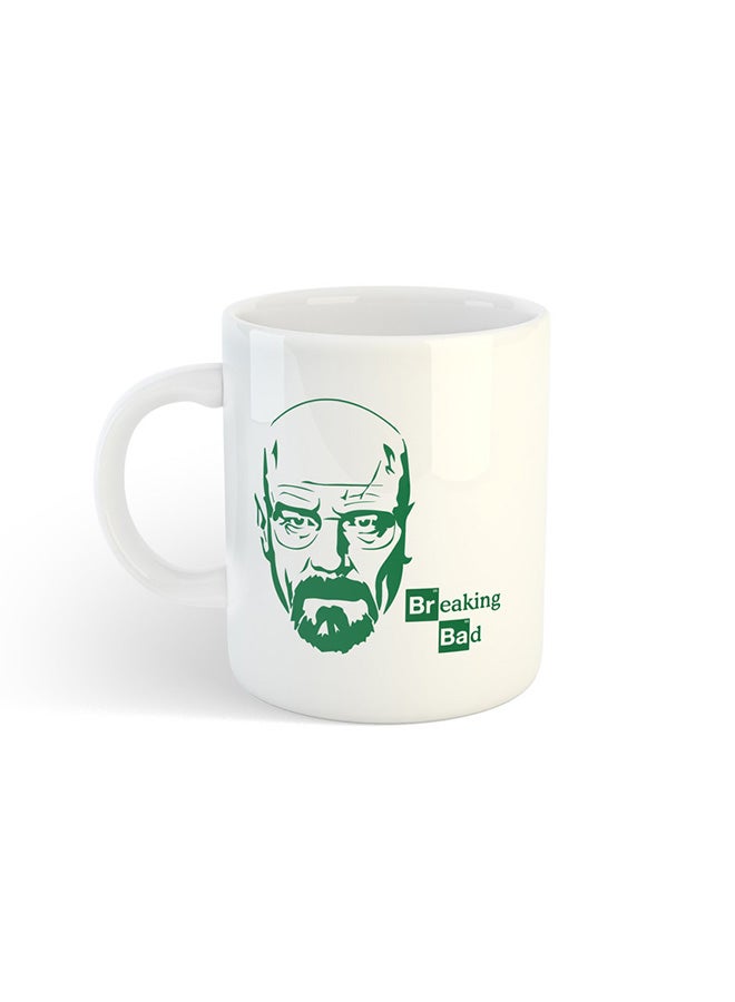 مج بطبعة بتصميم مسلسل "Breaking Bad" أبيض