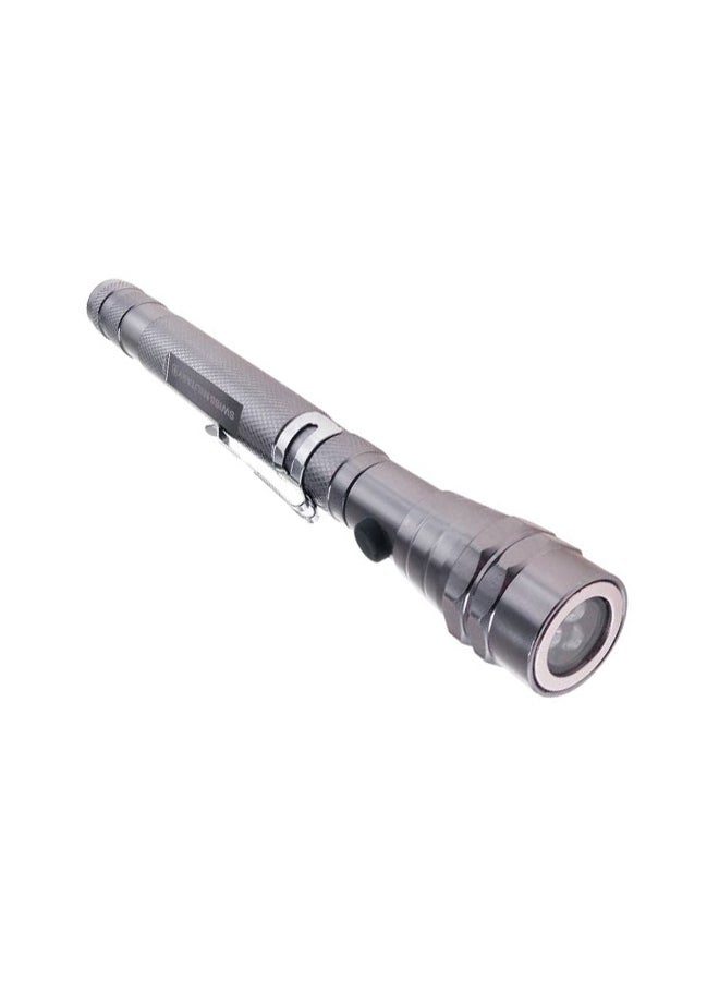 SWISS MILITARY - LED Telescopic Torch Grey/Silver/Black - Image 1