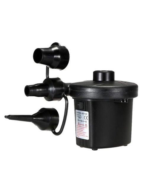 Electric Air Mattress Camping Pump Black