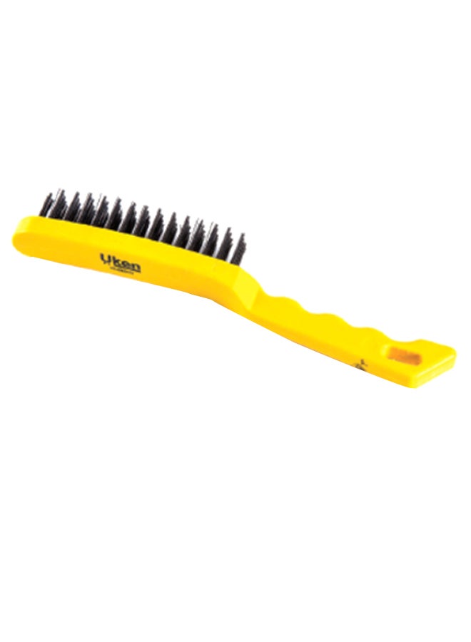 Uken Metal Wire Cleaning Brush Yellow/Black Yellow/Black - Image 2