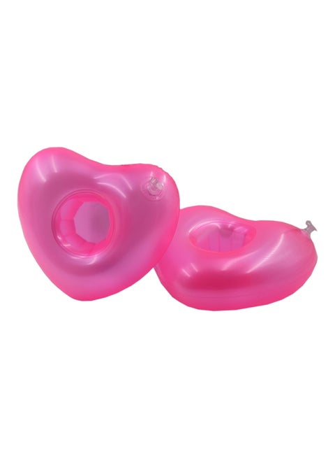 2-Piece Inflatable Swimming Pool Cup Holder 18x18cm