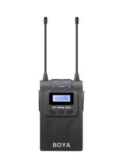 BOYA Dual Channel Wireless Bodypack Receiver RX8 Pro Black/Silver  - Image 1
