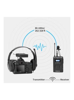 BOYA Dual Channel Wireless Bodypack Receiver RX8 Pro Black/Silver  - Image 3