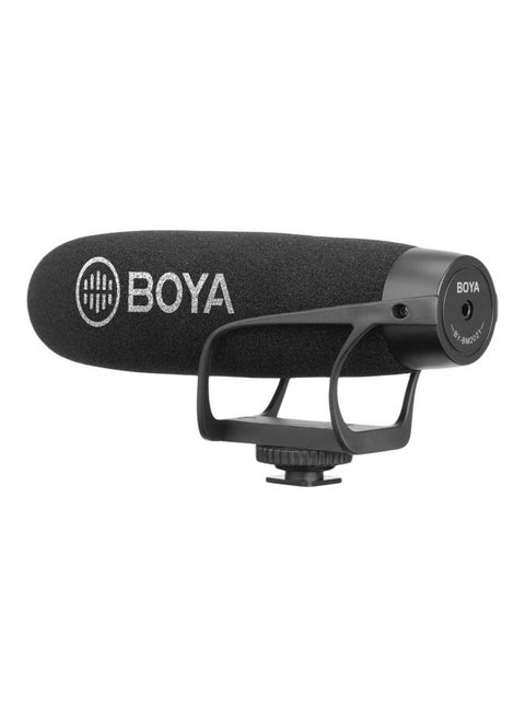 Shotgun Condenser Microphone BY-BM2021 Black