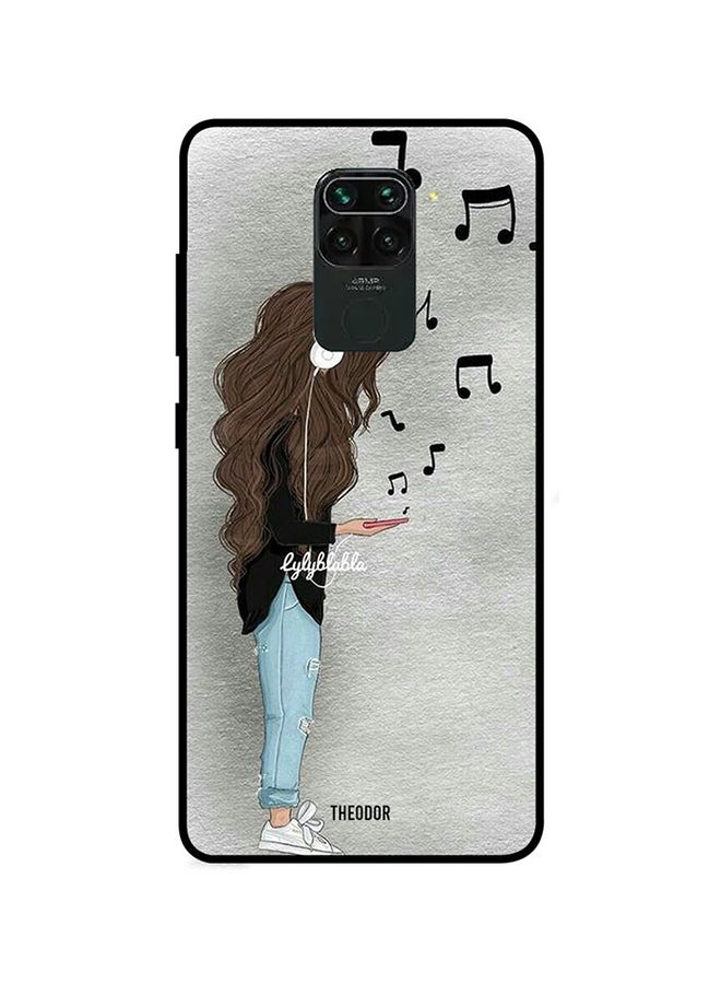 Theodor Protective Case Cover For Xiaomi Redmi Note 9 Girl Singing Music