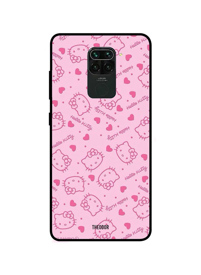 Theodor Protective Case Cover For Xiaomi Redmi Note 9 Hello Kitty Tags