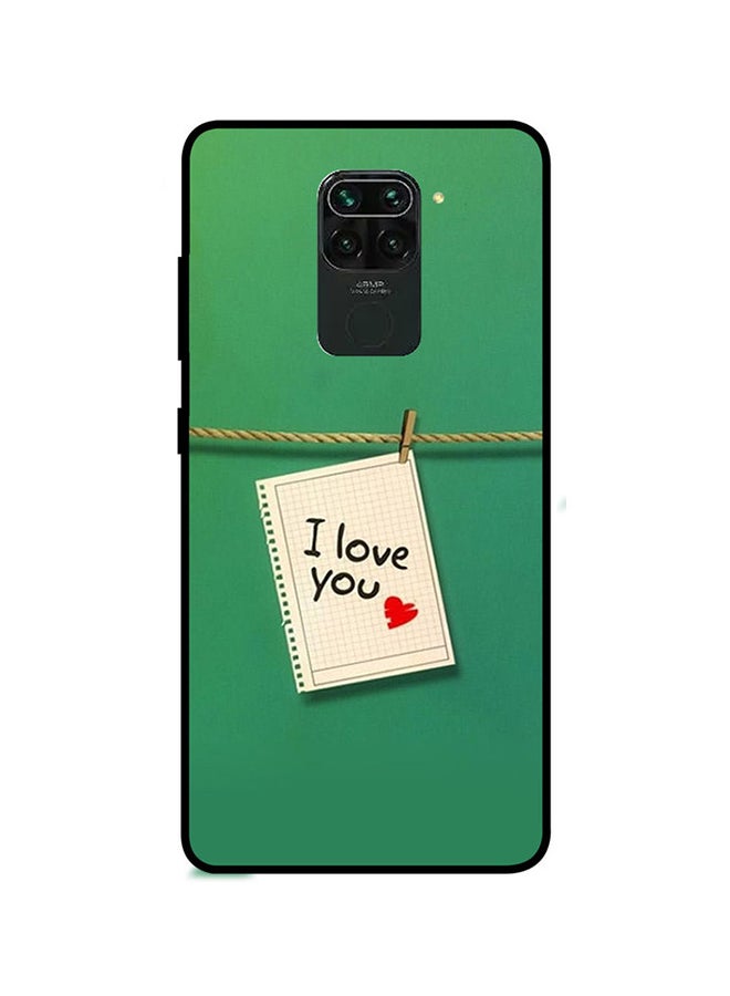 Theodor Protective Case Cover For Xiaomi Redmi Note 9 I Love You Hanging