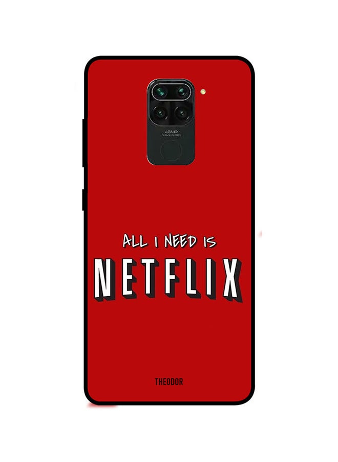 Theodor Protective Case Cover For Xiaomi Redmi Note 9 All Need In Netflix