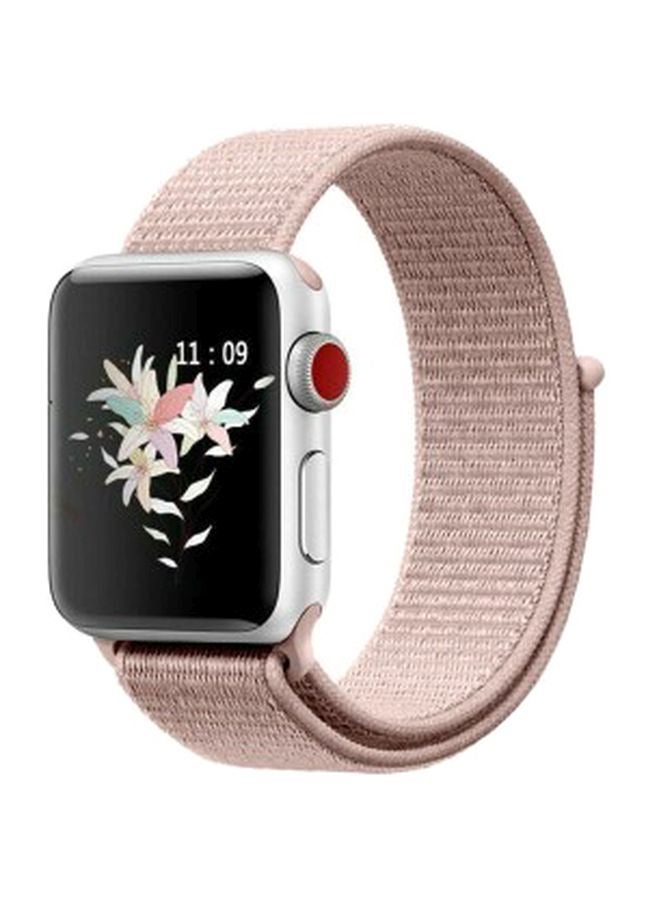 Generic - Replacement Band For Apple Watch 42/44mm Beige - Image 1