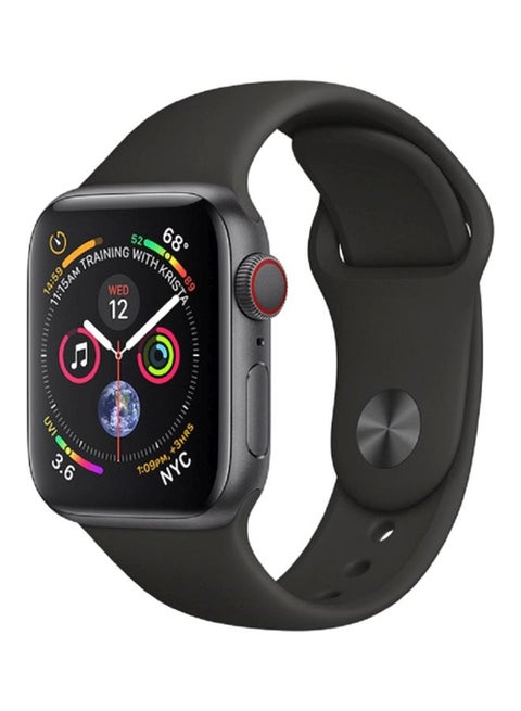 Replacement Silicone Band For Apple Smartwatch 42/44mm Black
