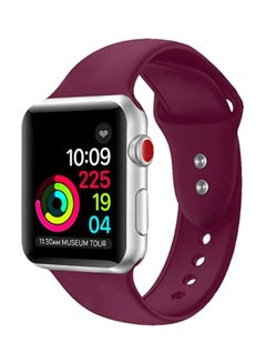 Replacement Band For Apple Watch Series 1/2/3 42 mm Wine