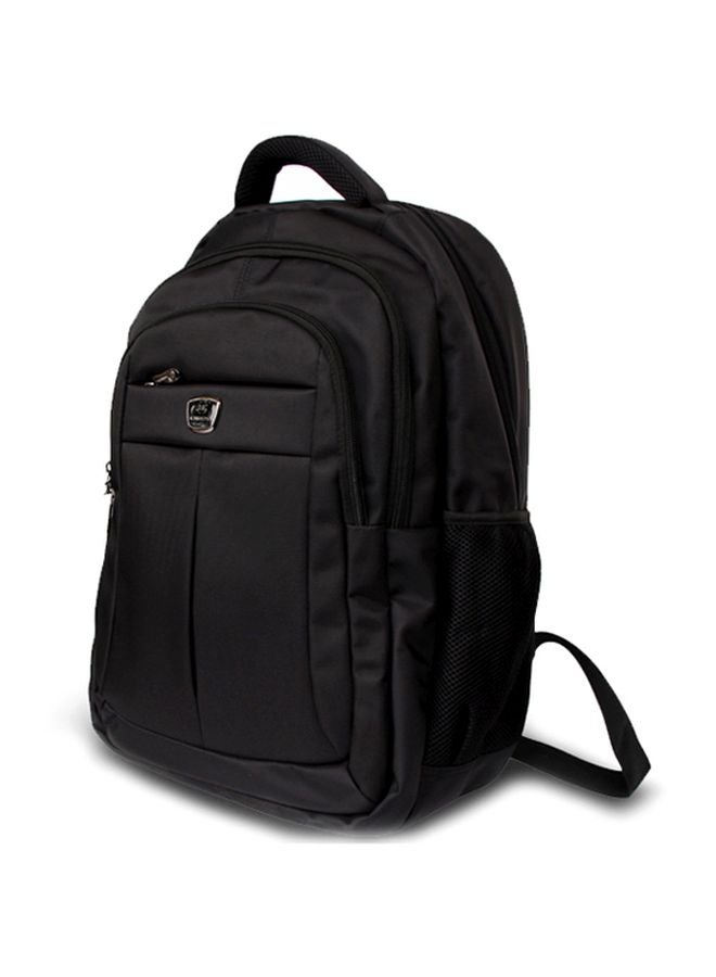 Casual Waterproof Backpack For 15.6-Inch Laptop Black - Image 3