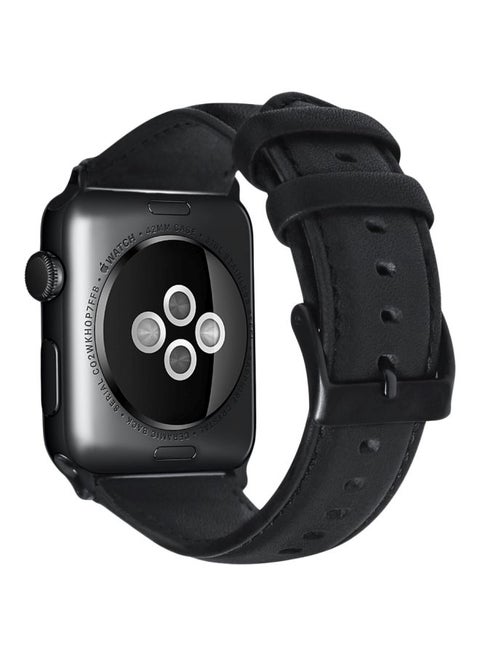 Replacement Band For Apple Watch 44mm Black