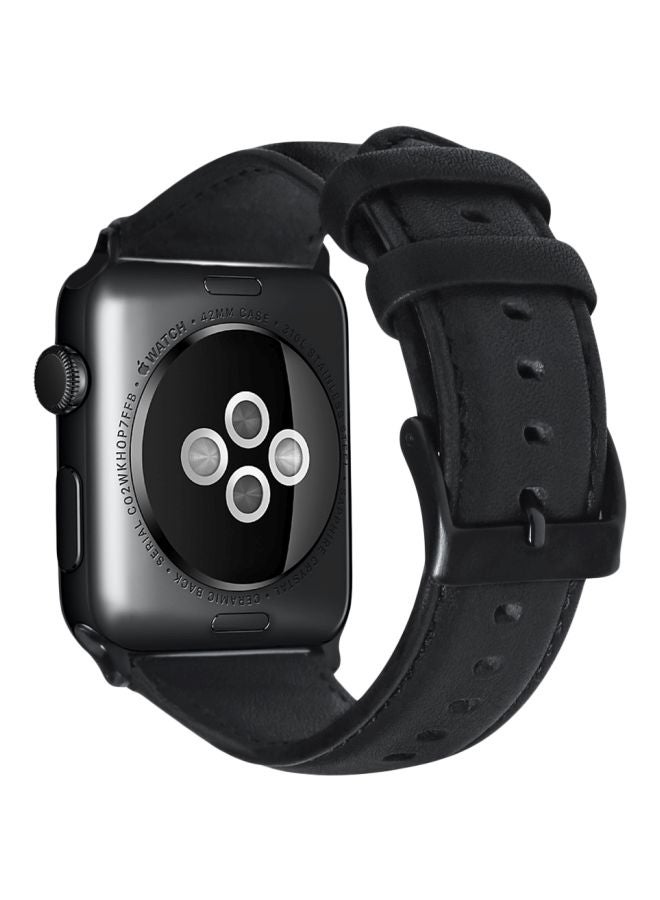 HQPro - Replacement Band For Apple Watch 44mm Black - Image 1