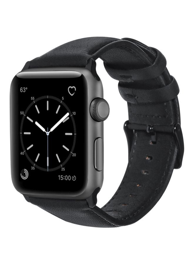 HQPro - Replacement Band For Apple Watch 44mm Black - Image 1
