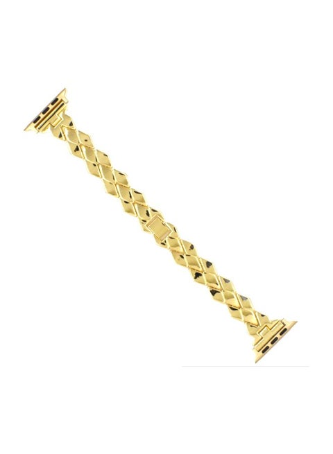 Replacement Band For Apple Watch 44mm Gold