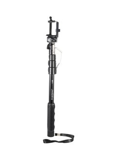 Extendable Monopod Selfie Stick For Apple iPhone 11 Pro Black