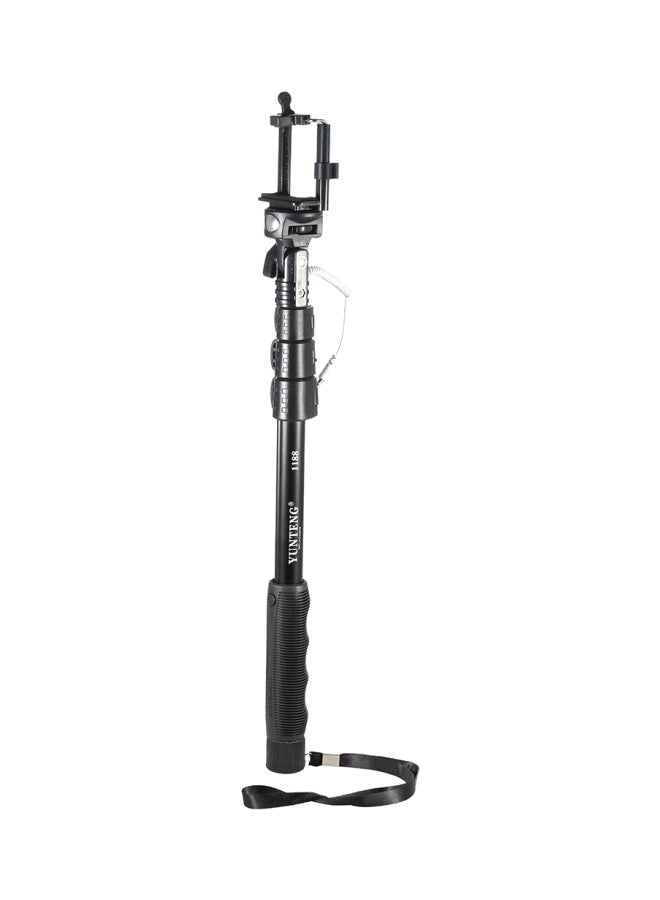 Yunteng - Extendable Monopod Selfie Stick Black - Image 1