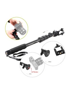Yunteng Extendable Monopod Selfie Stick Black  - Image 5