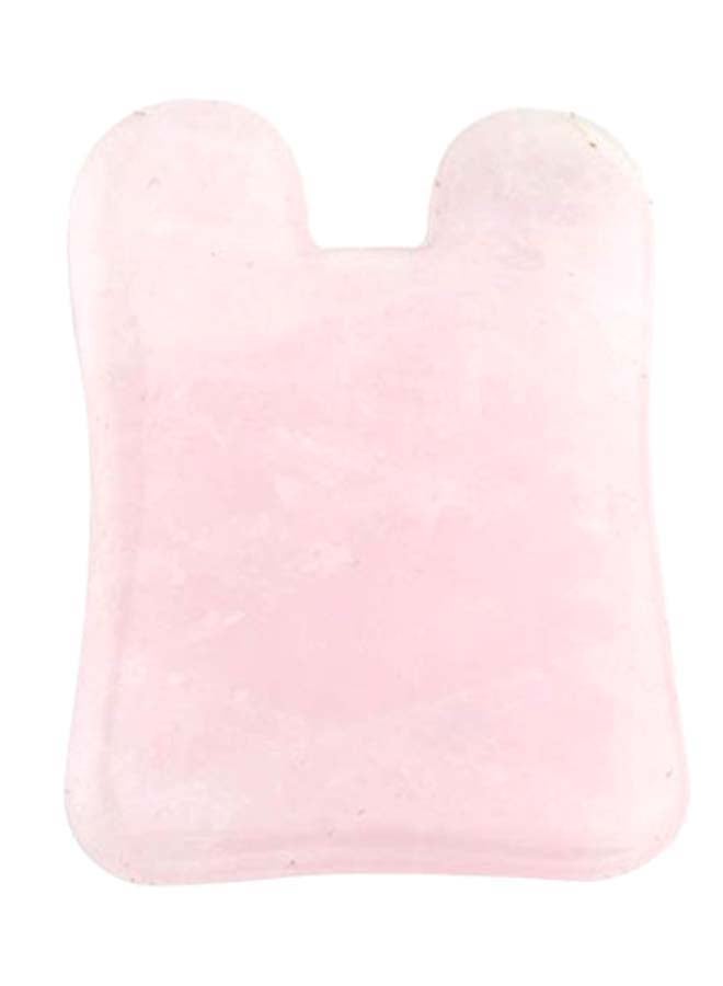 Generic Jade Gua Sha Scraping Massage Tool Light Pink 60grams  - Image 1