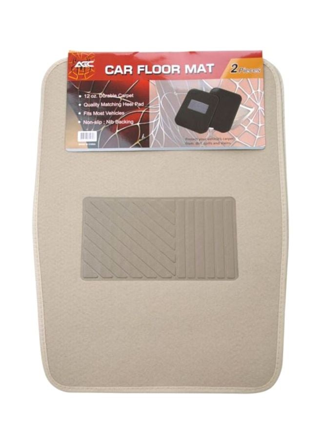 Agc - 2-Piece Car Floor Mat Set - Image 1