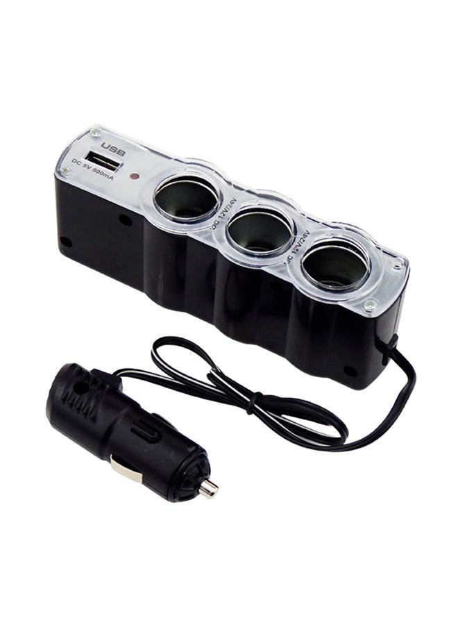 Generic 4-In-1 Car Charging Adapter  - Image 1