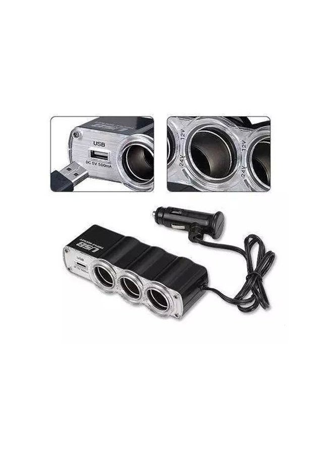 Generic 4-In-1 Car Charging Adapter  - Image 2