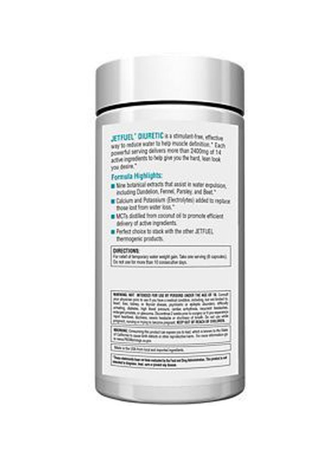 GAT Jetfuel Diuretic Dietary Supplement - 90 Oil-Infused Capsules - Image 3