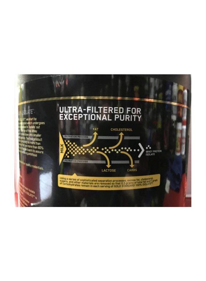 Optimum Nutrition - Gold Standard Chocolate Bliss Whey Protein Isolate - Image 1