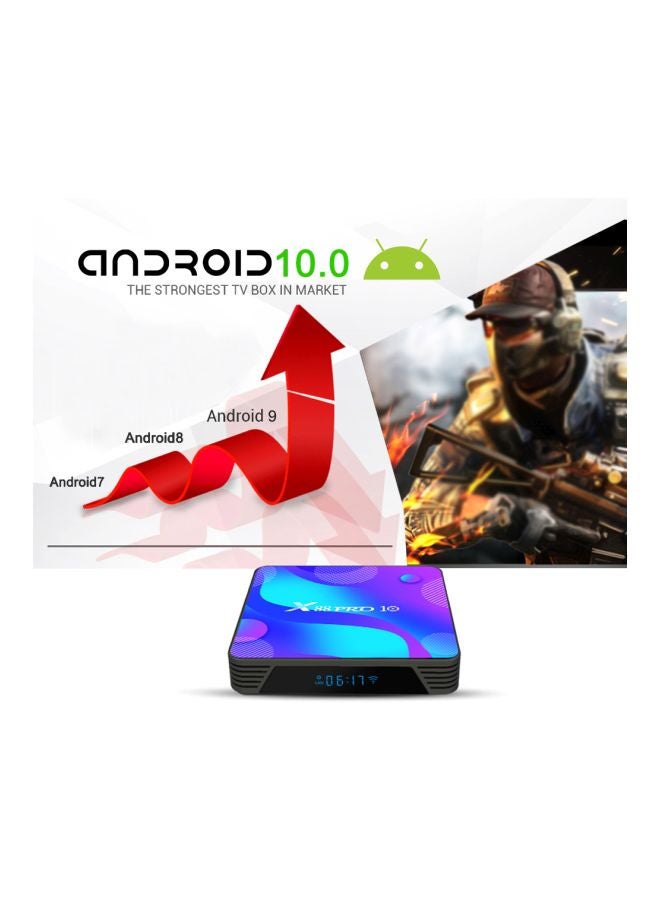 X88 Pro 10 Smart TV Box V7611UK-64G Black/Blue/Purple - Image 2