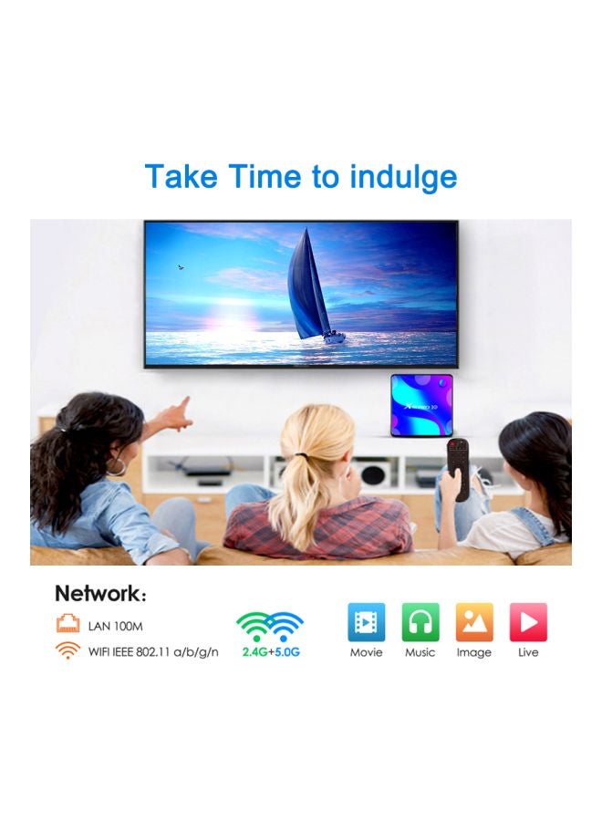 X88 Pro 10 Smart TV Box V7611UK-64G Black/Blue/Purple - Image 5