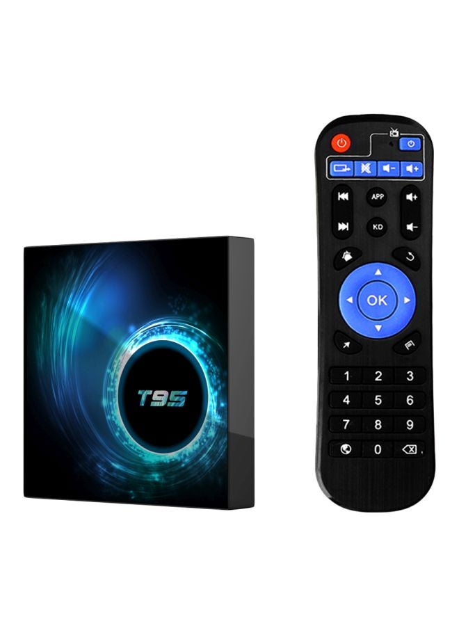 T95 Android Smart TV Set-Top Box V7682EU-64G Black - Image 1