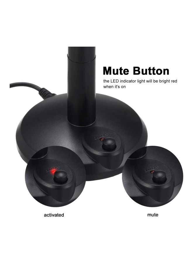 USB Desktop Microphone V7643 Black  - Image 2