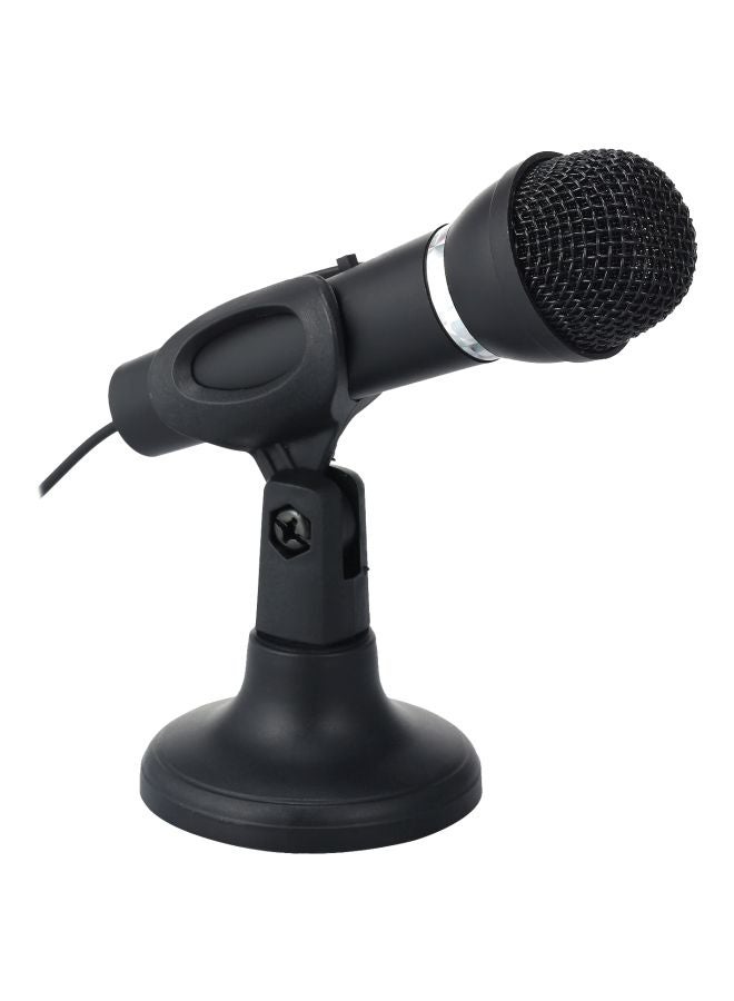 ميكروفون صغير للمكتب مع حامل V7644 أسود - Image 1