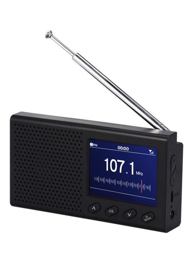 Portable DAB FM Radio V7552 Black - Image 1