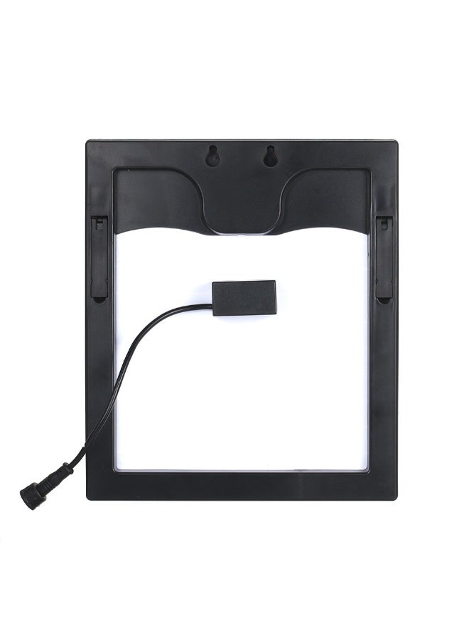 Garden Style Landscape Water Floating Solar Fountain Pump Black/White 8.86 x 7.68inch - Image 4