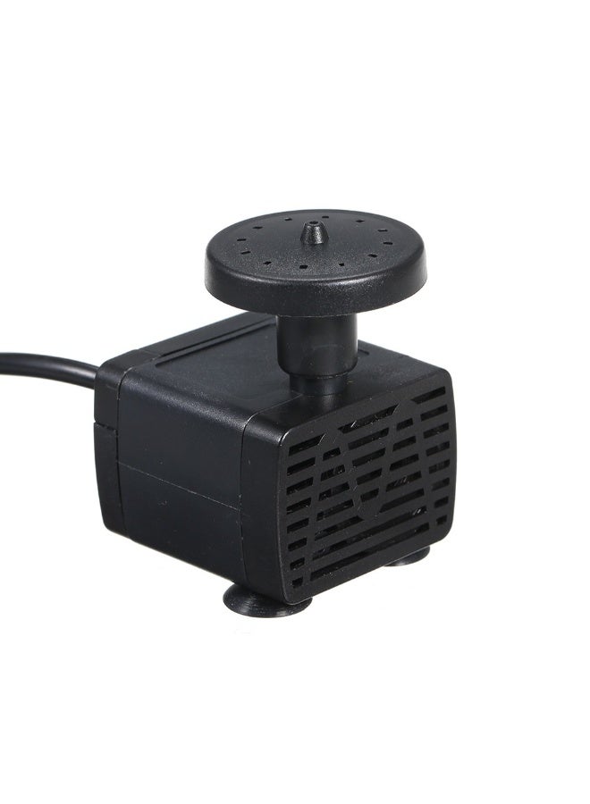 Garden Style Landscape Water Floating Solar Fountain Pump Black/White 8.86 x 7.68inch - Image 5