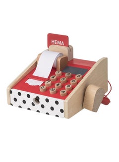 Hema Wooden Till 16 x 13.5cm  - Image 1