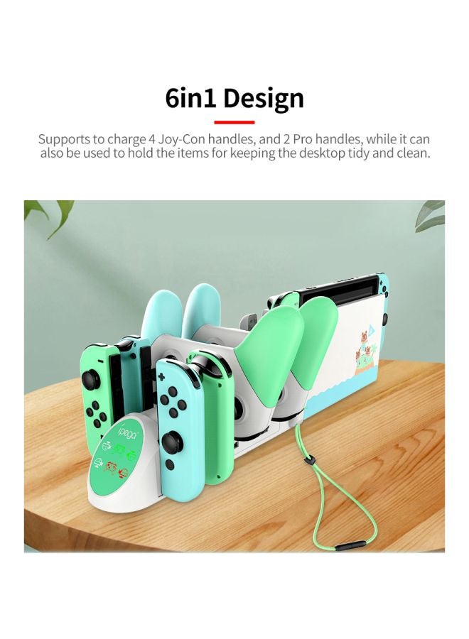 Ipega 6-In-1 Wired Charging Dock Stand For Nintendo Switch Pro - Image 3